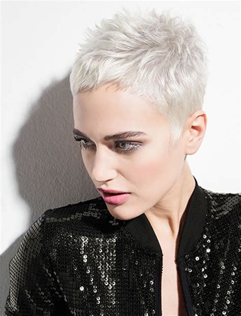 Short gray pixie hairstyles - 45 PHOTOS. SHARING. Pixie haircuts for women over 50 want you to stop counting your years and start enjoying your life! This famous pixie cut is the best women’s friend who knows how to deal with any age, any hair type, any face shape. Pixie has many faces, and some of them have wrinkles.